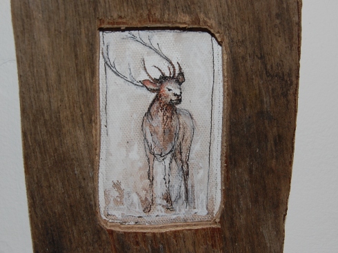 Canvas stag